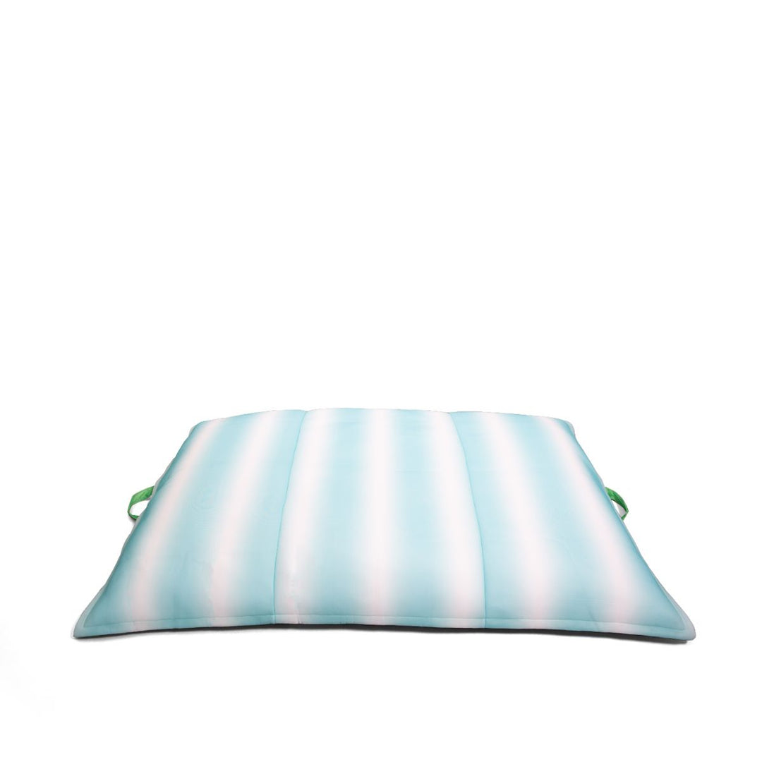Lagoon Lounger pool float #color_rolling-wave-aqua